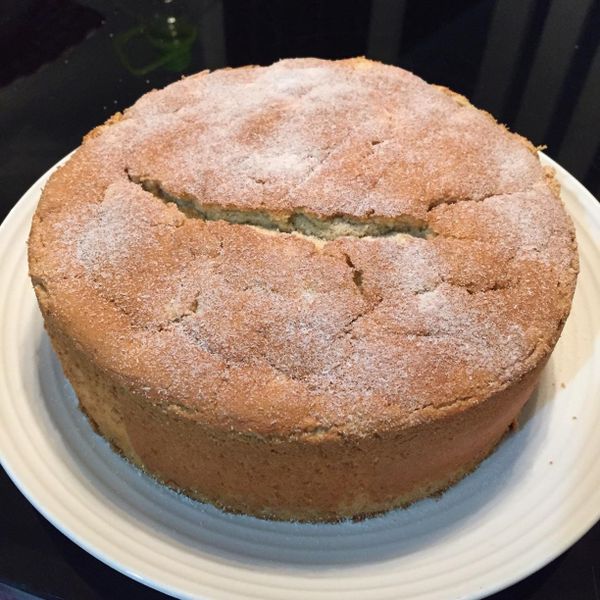 香蕉戚風蛋糕：Irene Ang 一起做