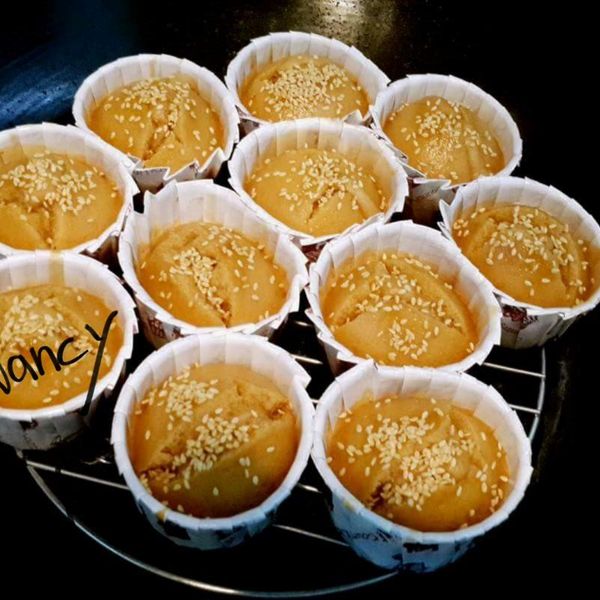 原味黑糖糕-電鍋版 : 麗媜一起做