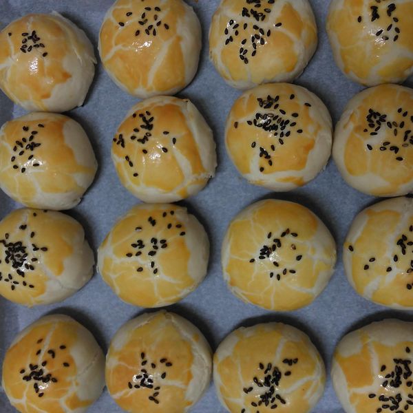 蛋黃酥 : 賴亞萍一起做