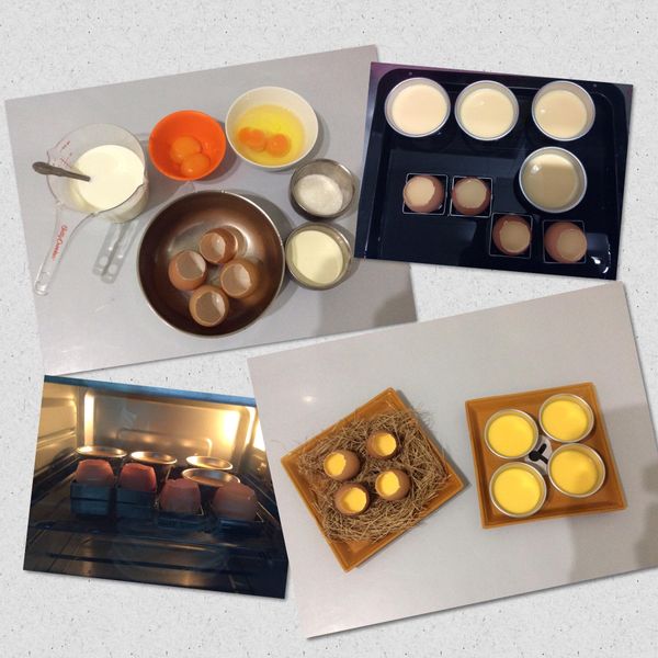 雞蛋布丁 : Puiyee Au一起做