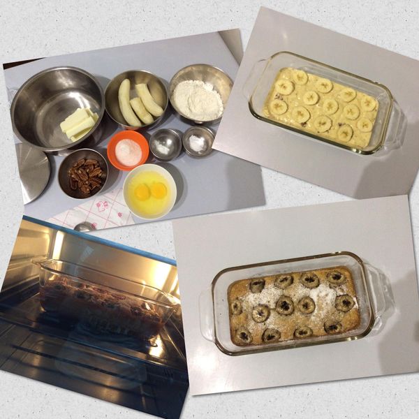 香蕉蛋糕 : Puiyee Au一起做