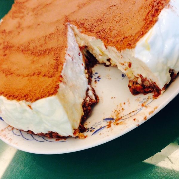 免烤檸檬乳酪蛋糕 @ 阿寶寶食堂：A2301023 一起做