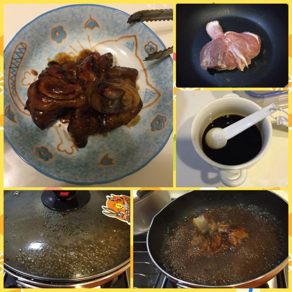 照燒雞腿排(15分鐘*免用油*免醃) : 柯旻伶一起做