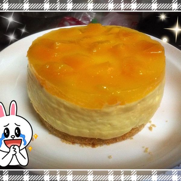 芒果慕斯凍餅 [免烤箱] : Ya Ting Tsai一起做