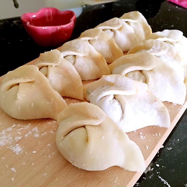 ㄚ曼達的廚房~韓式泡菜水餃 : Lai A Lai一起做