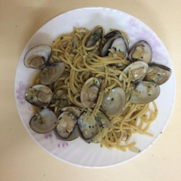 蒜香蛤蜊義大利麵：ifstay 一起做