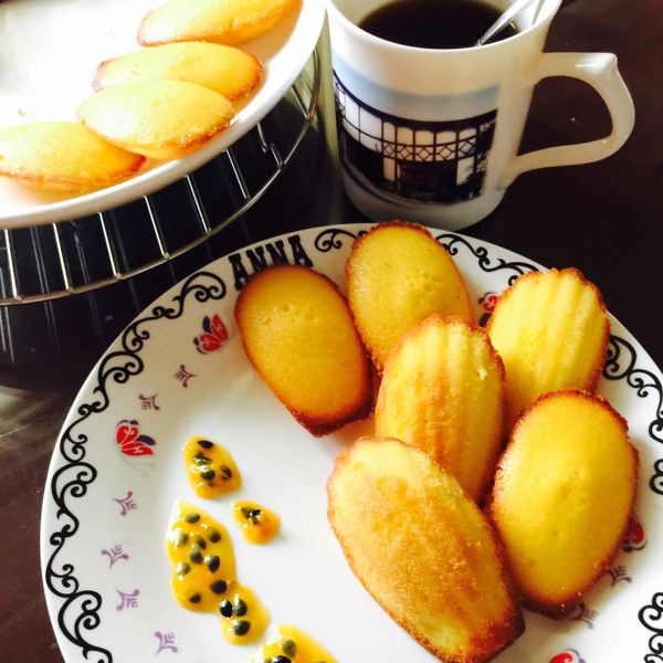 百香果瑪德蓮 Passion Fruit Madeleine：Susan 一起做