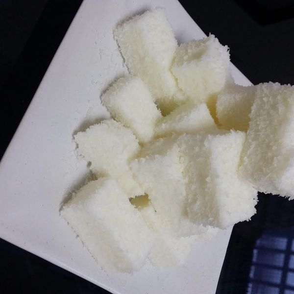 椰香鮮奶雪花糕 : 劉佩欣一起做