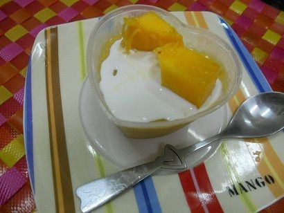 開心入廚の炎熱夏天消暑甜品 「芒果布丁」 : 張素鳳一起做
