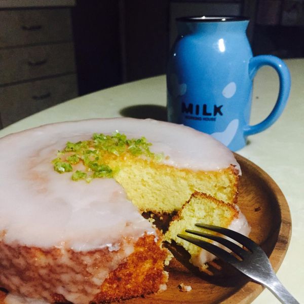 自製糖霜檸檬蛋糕 : 吳縉玟一起做