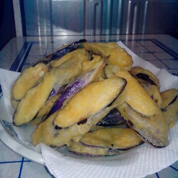 ㄚ曼達的廚房~酥炸南瓜與茄子 : 吳淑雯一起做