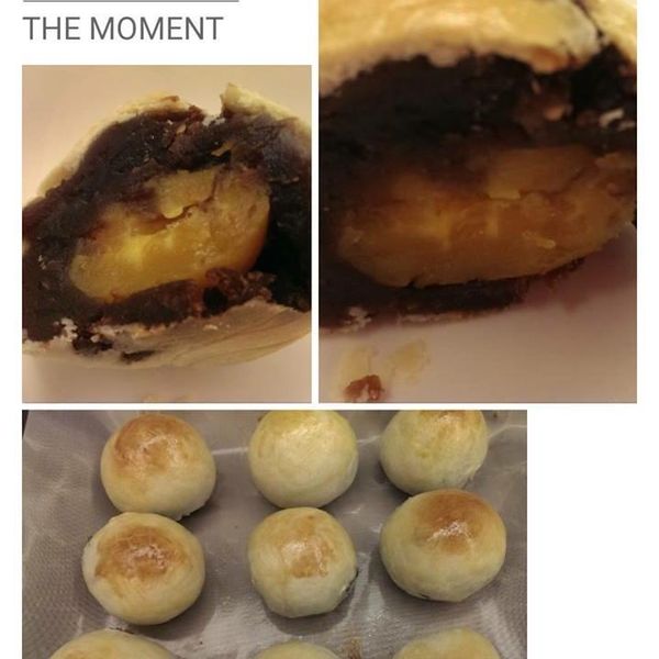 ♥我的手作料理♥蛋黃酥 : Dennies Lee一起做
