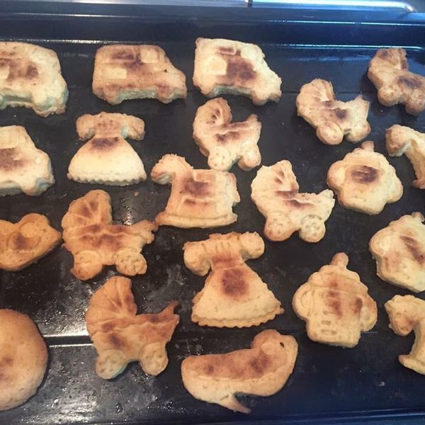 【小烤箱西點】20分鐘就完成的手工餅乾 : Phaby66一起做