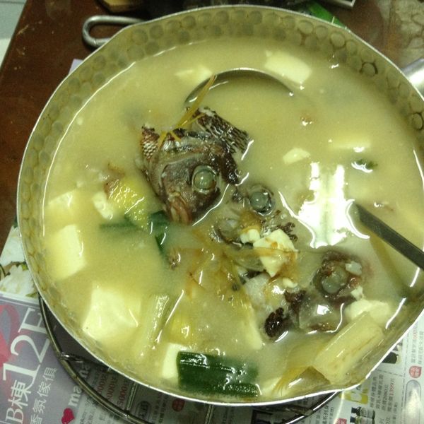 綜合味噌魚湯：陳雅琪 一起做