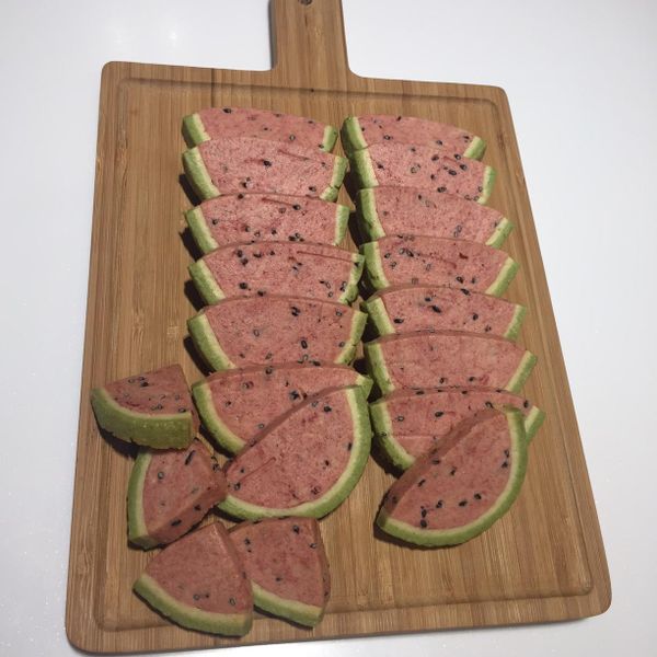 西瓜餅乾(水波爐料理)：Joyce Lin 一起做