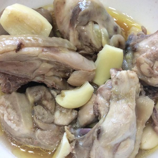 簡單蒜頭雞(電鍋版) : 阿松小廚一起做