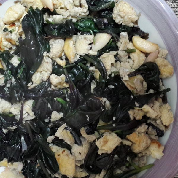 【厚生廚房】紅鳳菜炒蛋 : Ya Ya Hung一起做