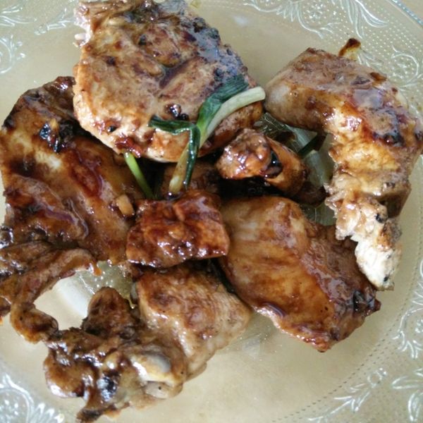 ★簡易的麻油煎雞★ : Yeing一起做