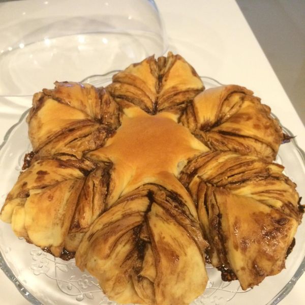 聖誕花環麵包：紫漾迷戀 一起做