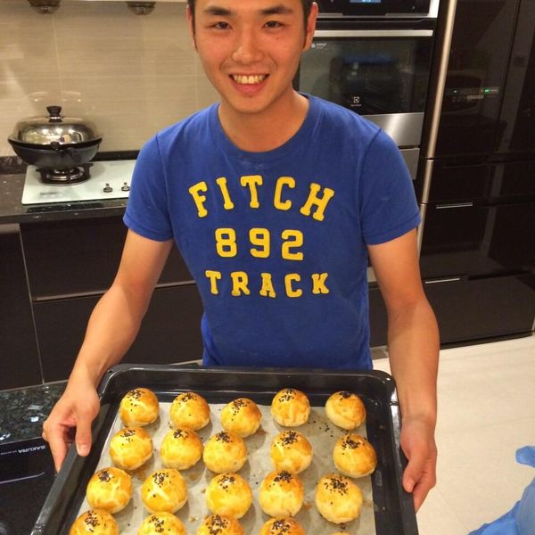 蛋黃酥：Lin Chen-Hao 一起做