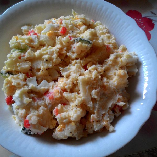 馬鈴薯沙拉 : Li-Jiuan  Tsou一起做