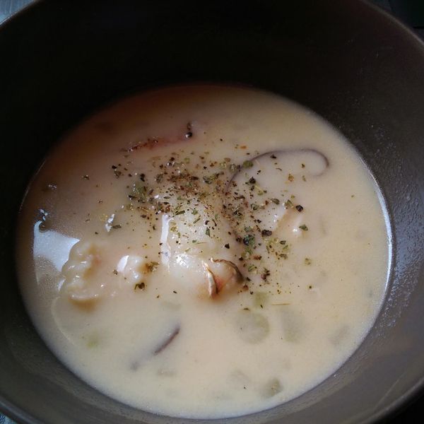 [湯品] 海鮮巧達濃湯：箖箖 一起做