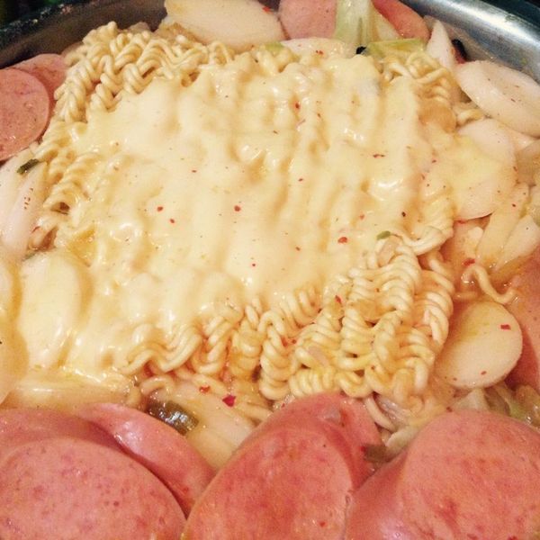 融化起司超好吃韓式部隊鍋:橘子 一起做