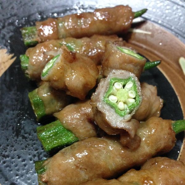 秋葵肉捲 : Ivy Chiang一起做