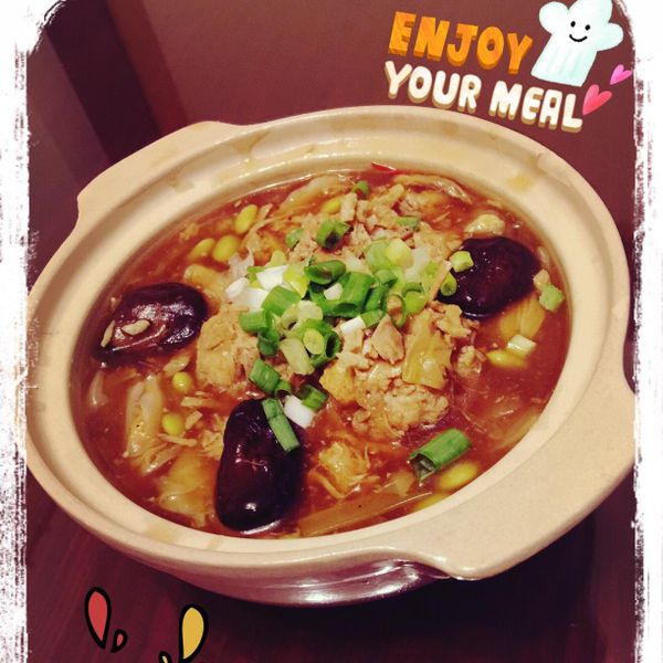 紅燒獅子頭。淬釀年菜料理 : 瑞媽咪幸福小廚房一起做