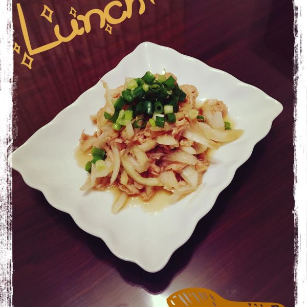 涼拌鮪魚洋蔥 : 瑞媽咪幸福小廚房一起做