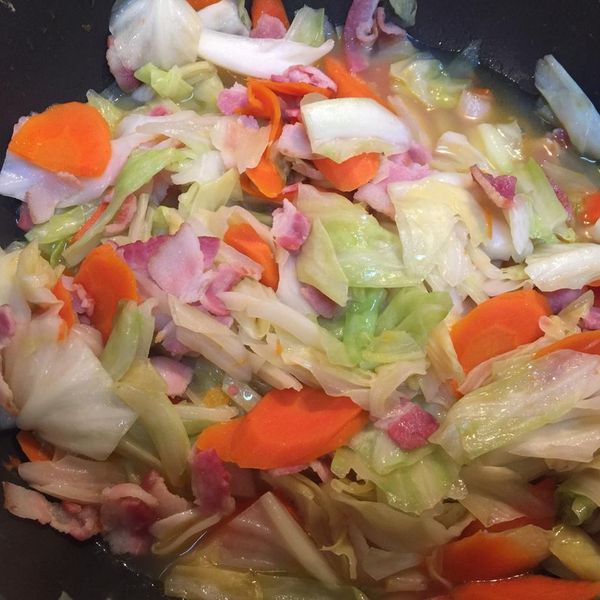 培根高麗菜 @188懶人料理 : Casey一起做