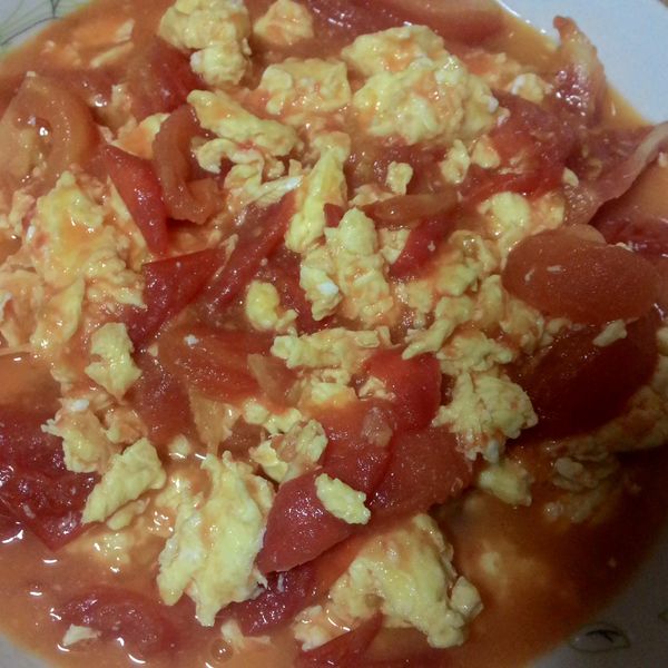 蕃茄炒蛋 : 米菲一起做