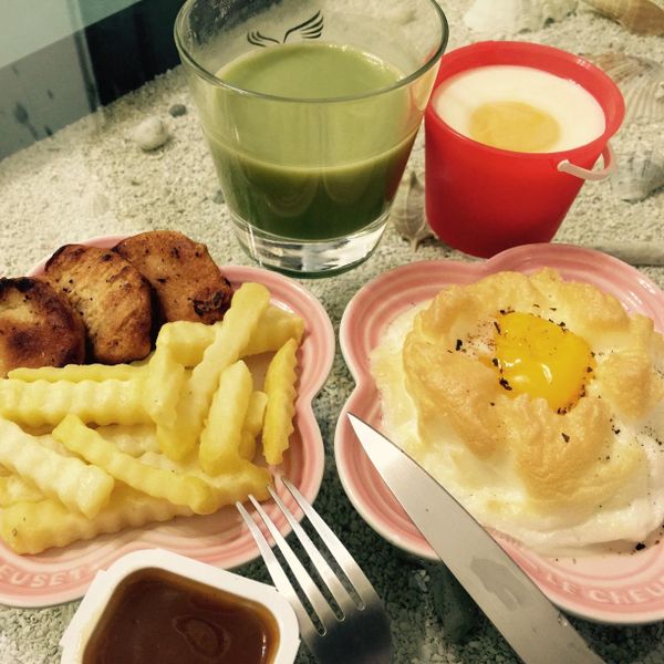 週末早午餐～蓬蓬太陽蛋：Elaine Tsai 一起做