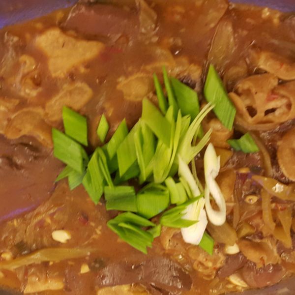 ♥我的手作料理♥五更腸旺 : 何懿珊一起做