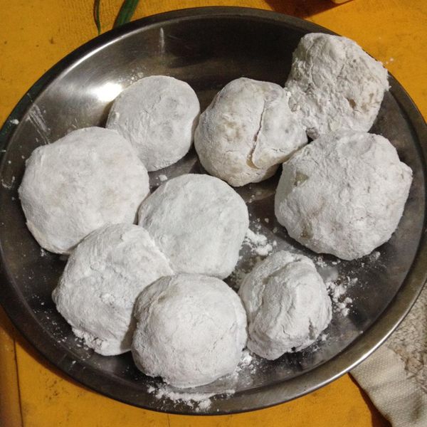 電鍋做♪♬紅豆地瓜大福：Luie 一起做