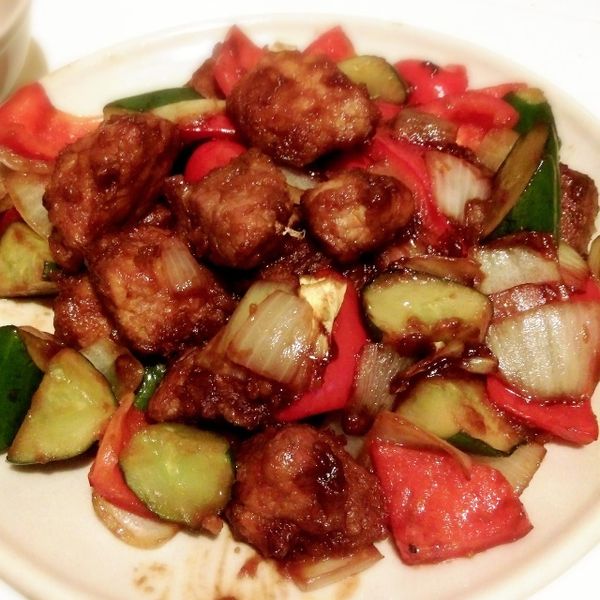 糖醋豬肉 : Cherry Chen一起做