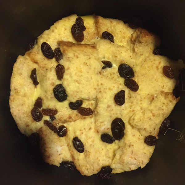 麵包牛奶布丁【飛利浦微電鍋】：Chung Yan Pang 一起做