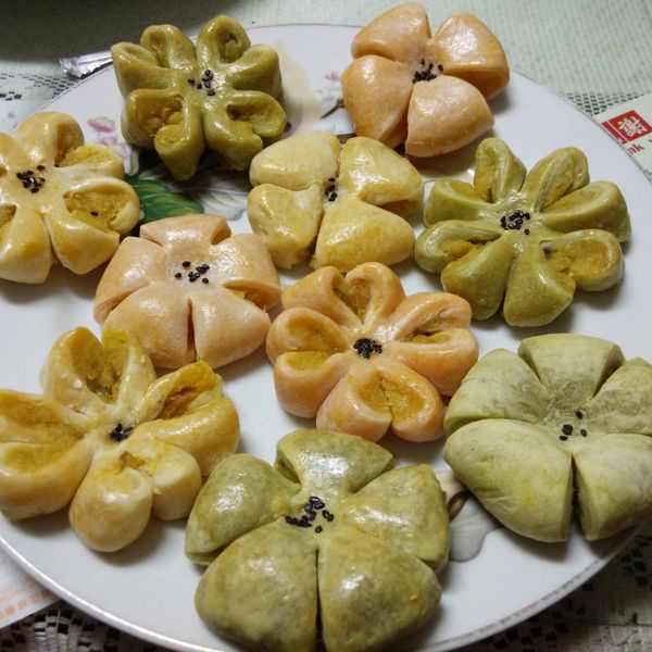 三色中式花式酥餅(中秋應景) : 劉佩奇一起做