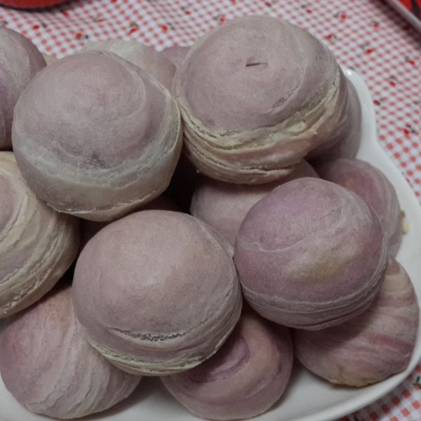 多層次芋頭酥~烘焙華爾滋~油皮可做綠豆椪 : 劉小君一起做