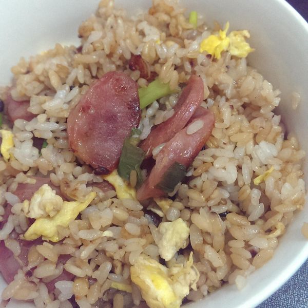 香腸菜飯:SELENE 一起做