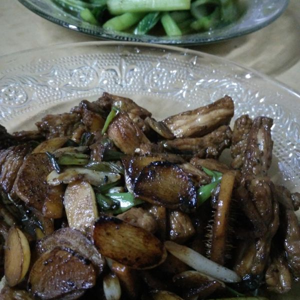 蔥爆豬肉 : Yeing一起做