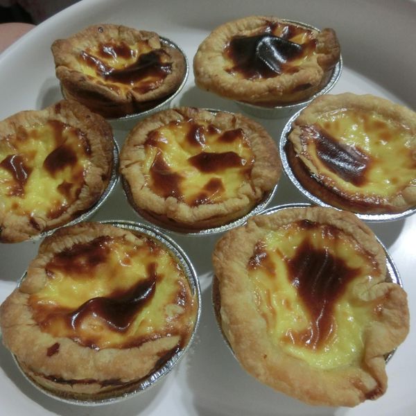 偷呷步葡式蛋塔 : 林俐伶一起做