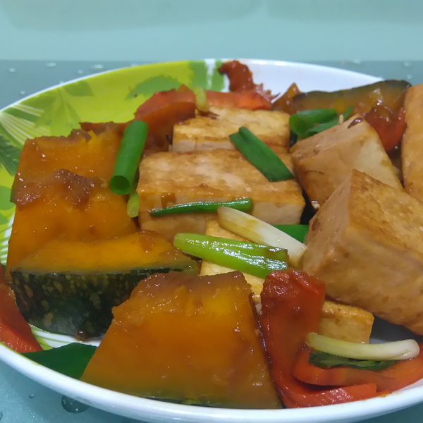 15分鐘上菜-南瓜燒豆腐 : Yaru Chen一起做