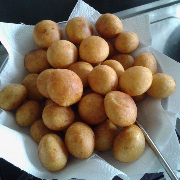 【自製】夜市香Q地瓜球-做法簡單 : 柯珮琪一起做