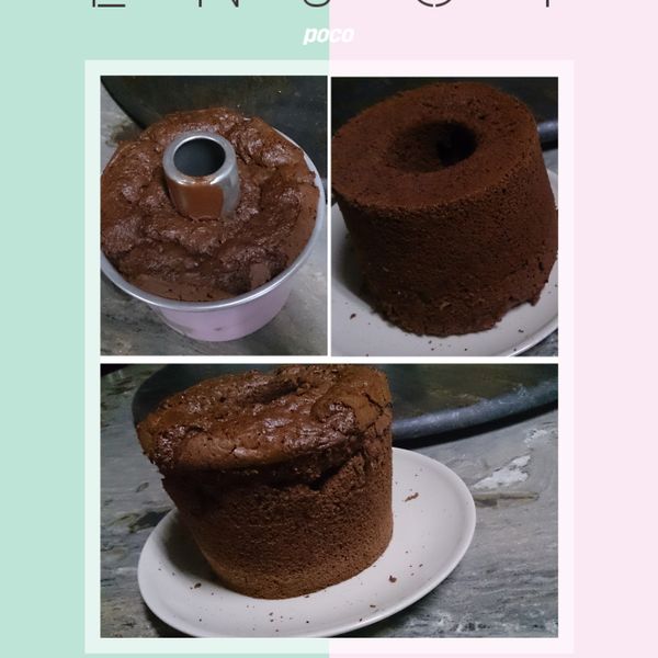 巧克力戚風蛋糕：戴楓兒 一起做