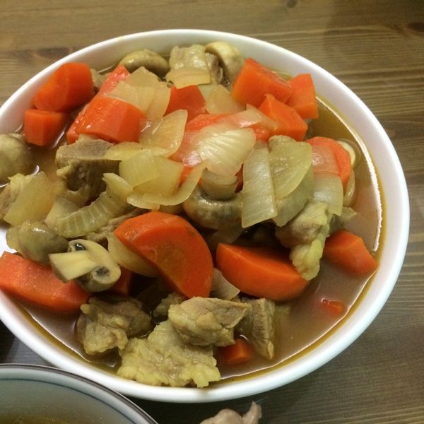 咖哩飯 : Blythe一起做