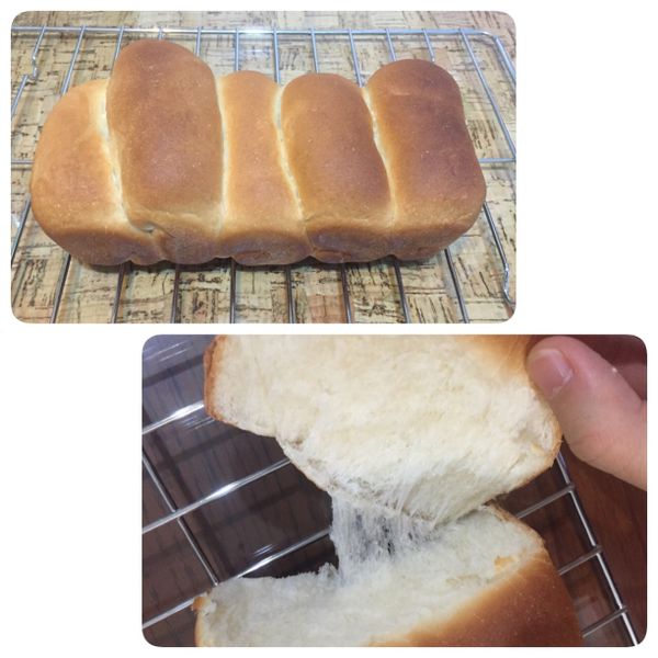 牛奶麵包。樂扣樂扣耐熱玻璃保鮮盒：林怡君 一起做