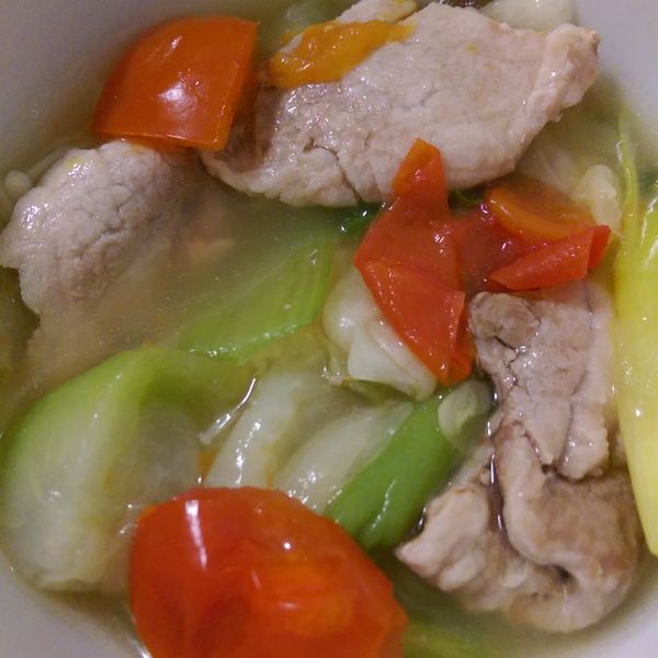 【食在有健康】番茄絲瓜湯：~※荔蒂貓※~ 一起做