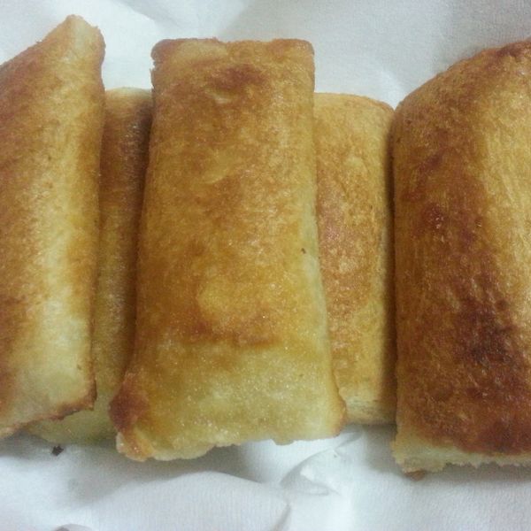 炸香蕉（香蕉吐司捲） : 程程麻一起做