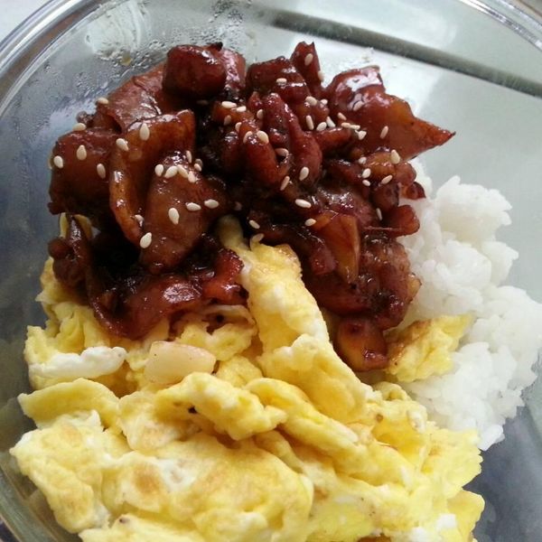 照燒雞腿:Ciao Jhen Chu 一起做